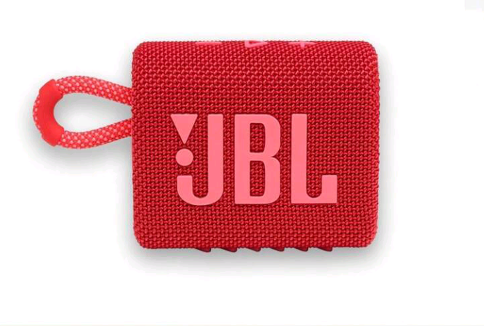 JBL Go 3 Portable Bluetooth Speaker with Powerful Bass and Stereo Sound