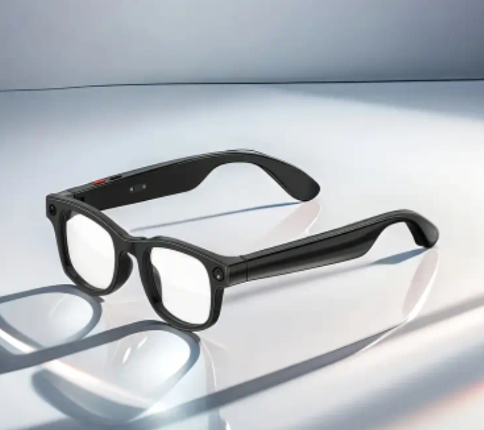 2025 Smart AI Camera Glasses with HD Dual Cameras and AI Voice Assistant