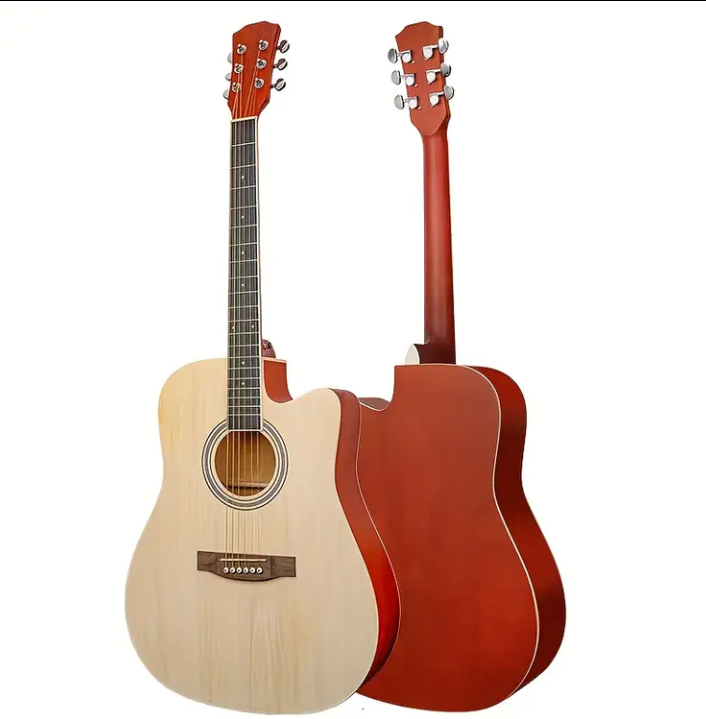 41-Inch Full-Size Acoustic Guitar Set with Complete Accessories