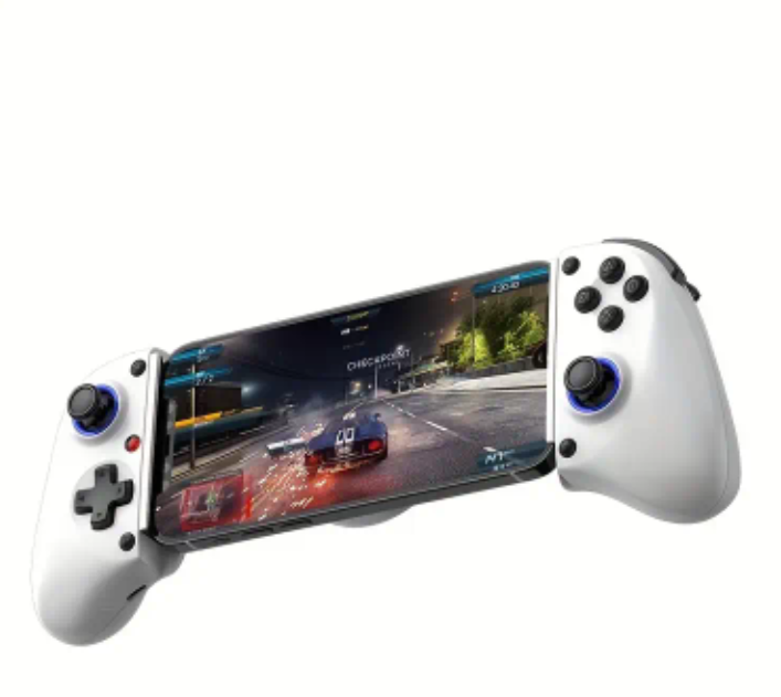 FonkiiDokii Mobile Game Controller with Hall Effect Joystick – Multi-Platform Wireless Gamepad with Vibration Feedback, 2.4G & Bluetooth 5.2 Connectivity, Compatible with Android, PC, Switch, and iOS