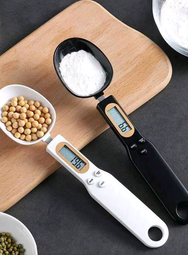 1pc 500g/0.1g Precision Kitchen Scale Spoon – Portable Electronic Food Scale for Baking & Coffee