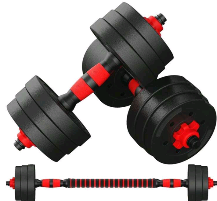 1/2/3pcs Dumbbell Bar Connector – 15.7in Home Gym Fitness Handle Accessory