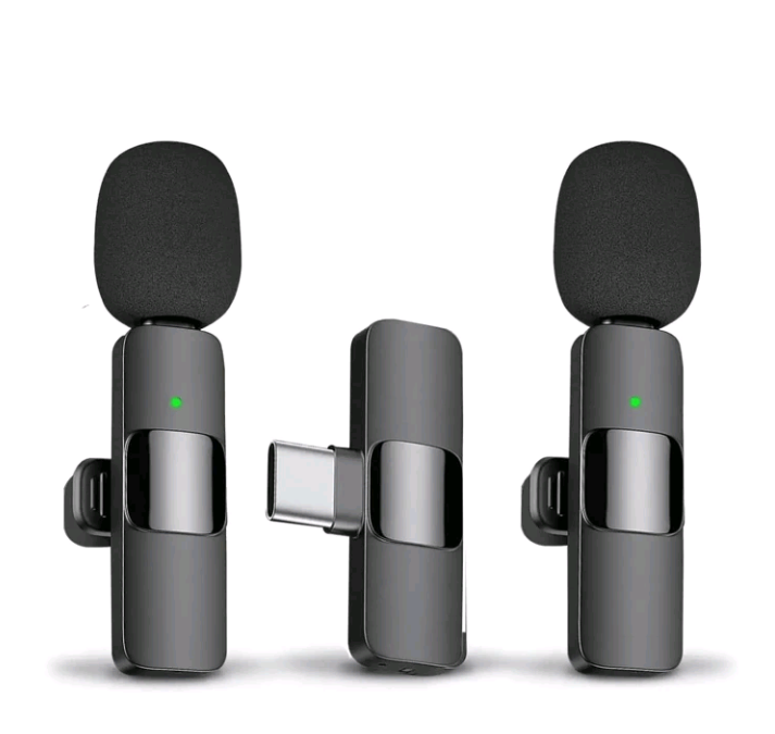 HITOZON Professional Wireless Lavalier Microphone – Cordless Omnidirectional Condenser Mic for iPhone & Android | Ideal for Vlogging, Teaching, Interviews & Live Streaming