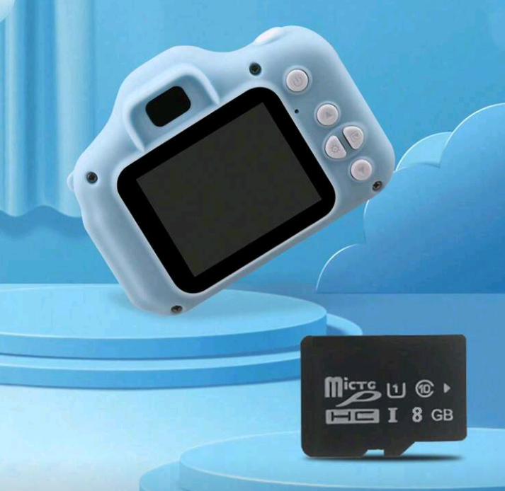 Reletech Portable Mini Camera – Cute ABS Digital Camera for Teens with 2.0-Inch Screen & 32GB Memory Card