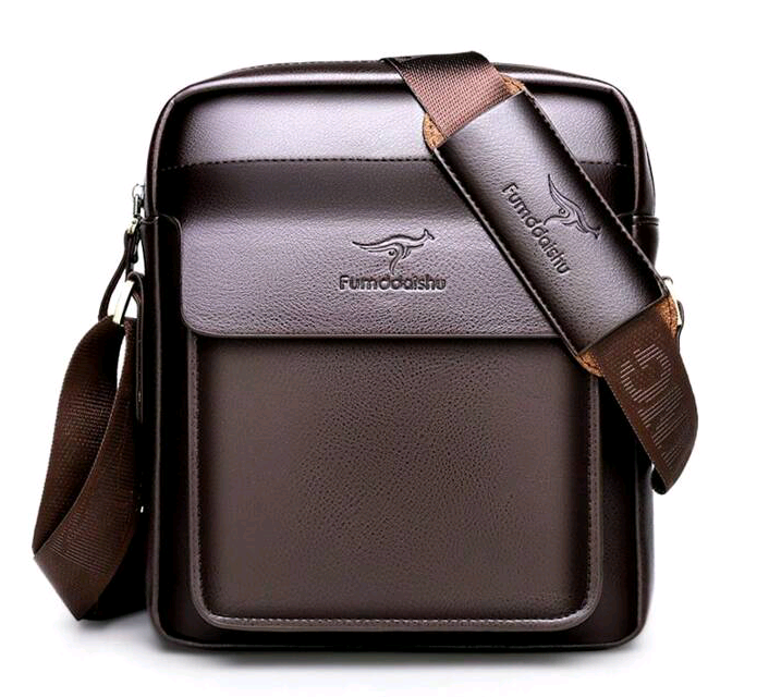 Men’s Shoulder Messenger Bag – Business Casual Travel Multi-Function Small Backpack Sling Side Bag