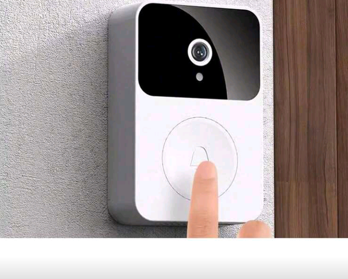Smart Video Doorbell with HD Camera, Remote Monitoring & Infrared Night Vision