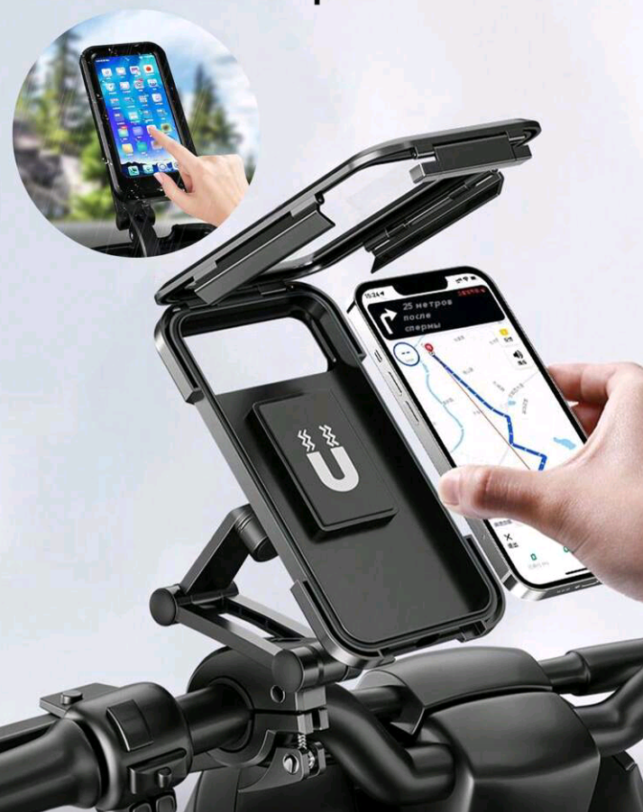 Waterproof Motorcycle & Bicycle Phone Holder
